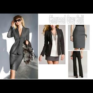 NEW Express Suit 3 Piece Set Gray