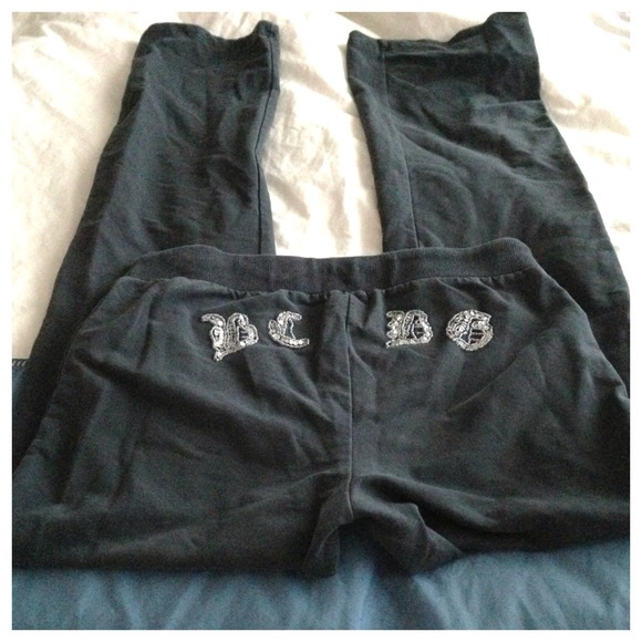 BCBG Pants - Bundle - Charcoal BCBG sequin pants with hoodie