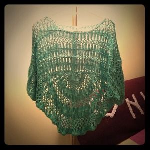 Crochet coverup/shirt