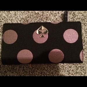 Kate spade spotted wallet. Brand new.