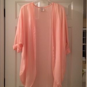 Bohemian pink kimono