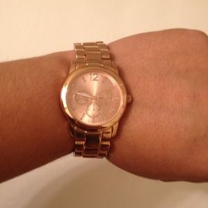 Merona Rose Gold Watch