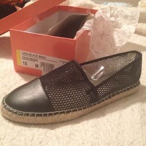 *SOLD*NIB Sam Edelman espadrille mesh flats