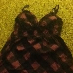 Bust revealing tank.