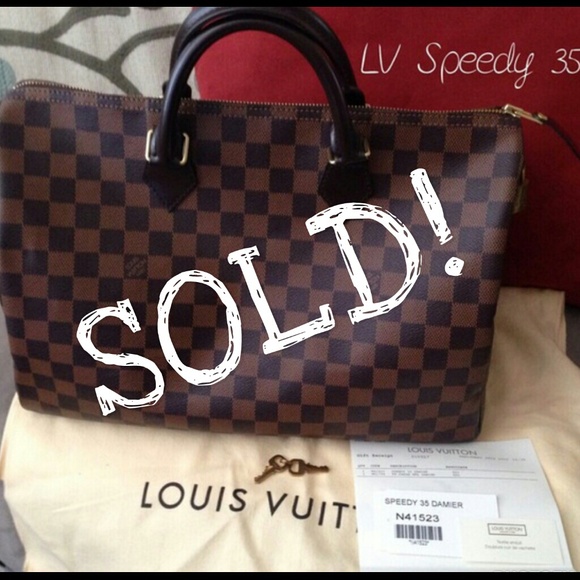 🎀 SOLD! Louis Vuitton Speedy 35