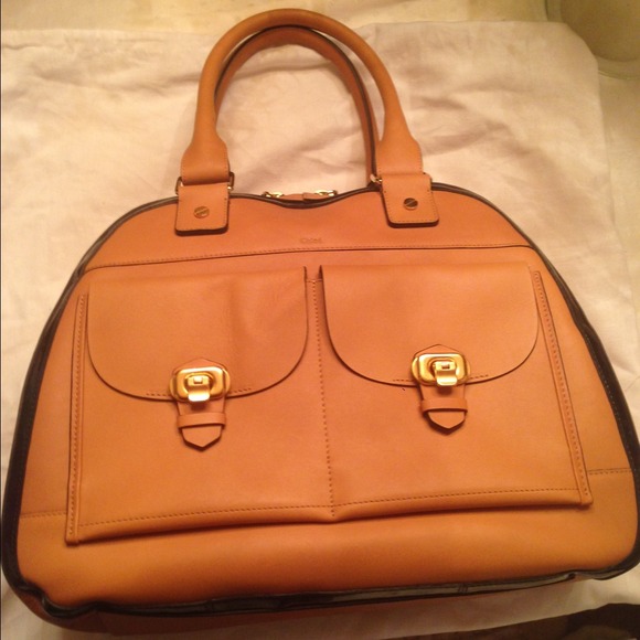 Chloe Billie Leather Bowler Bag