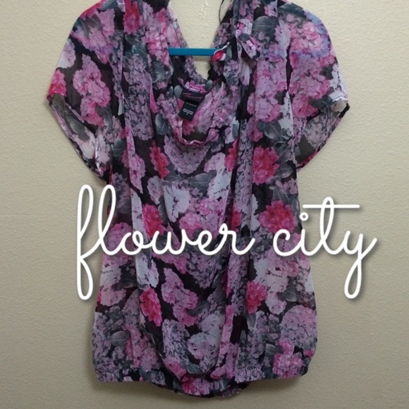 Flowery top