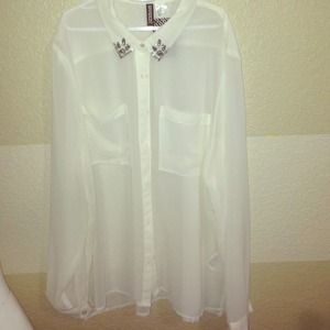 Sheer blouse