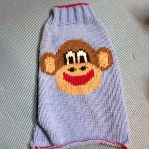 NWOT Wool Doggy Sweater