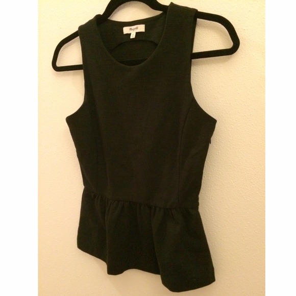 NWOT Madewell Peplum Tank - Picture 3 of 3