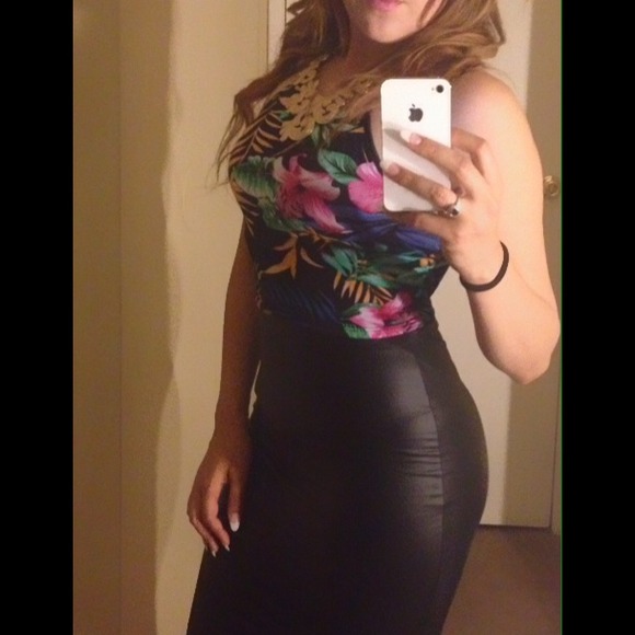 Black skirt