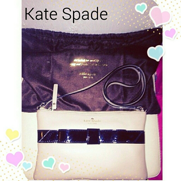 New photos & reduced $! Kate Spade bow cross body