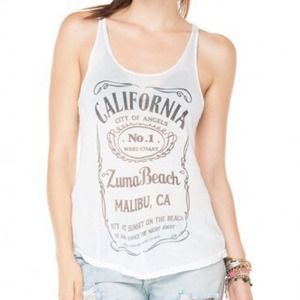 Zuma beach tank top