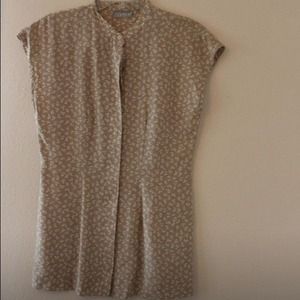 Silk tunic top.