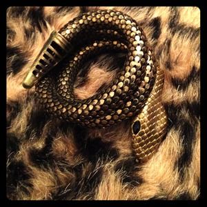 🚫reserved🚫Bronze color snake wrap bracelet