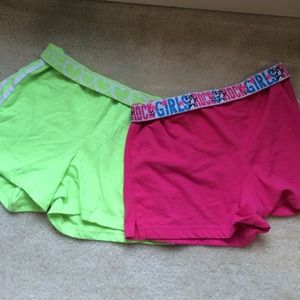 Adorable workout shorts. Set of two!!