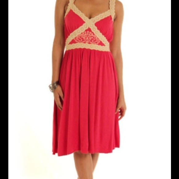 Dresses & Skirts - Boho style dress NWT