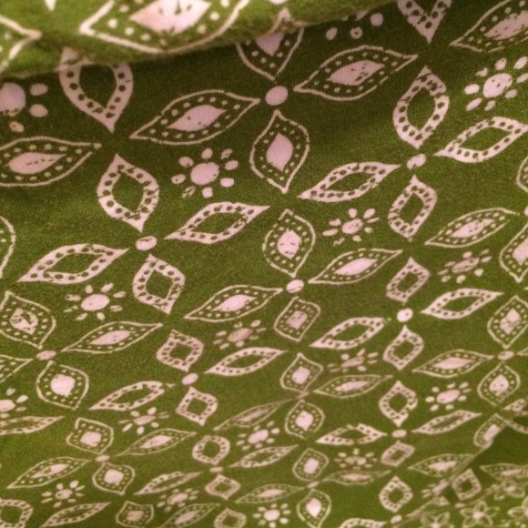 Strapless, forest green tank top. - Picture 4 of 4