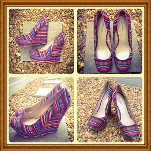 Wedge heel