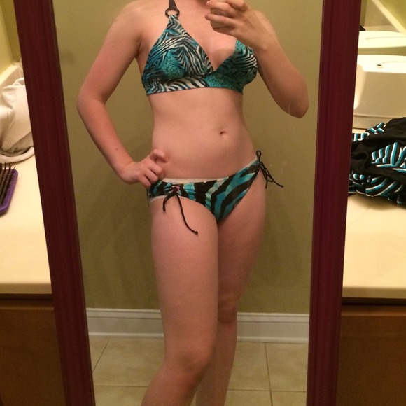 Animal print bikini. NWOT - Picture 1 of 3