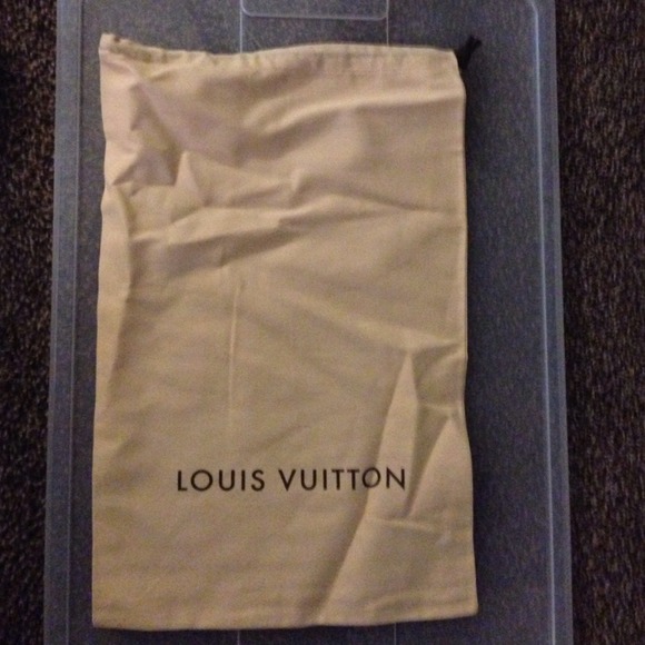 Authentic Louis Vuitton Felt DUST BAG W/DRAWSTRING