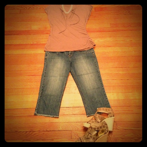 Denim Capris
