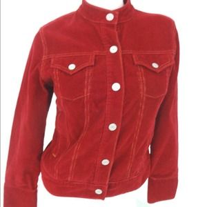 GAP red corduroy jacket