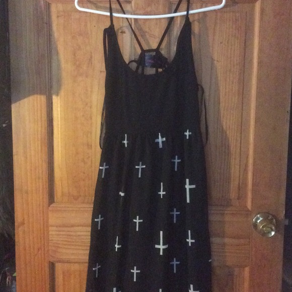 Pretty black maxi dress