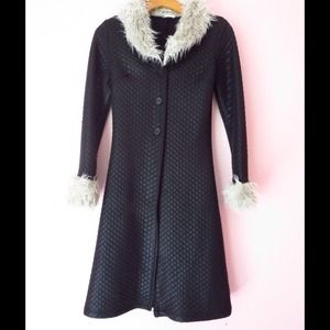 Quilted Fur Coat