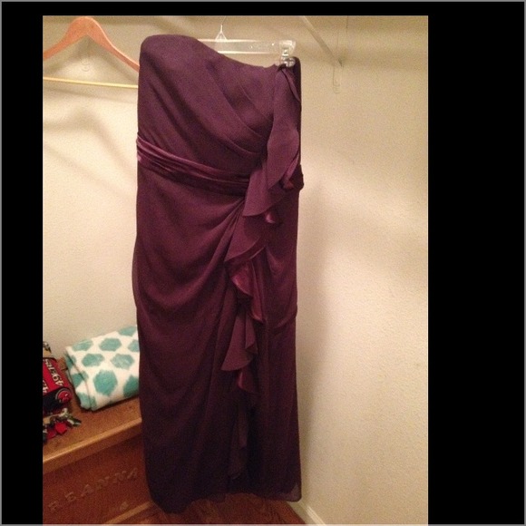 David's bridal bridesmaid/prom dress
