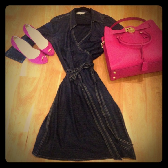 Classic DVF wrap dress