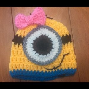 Baby minion hat