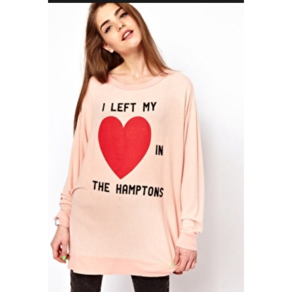 Oversized wildfox sweater