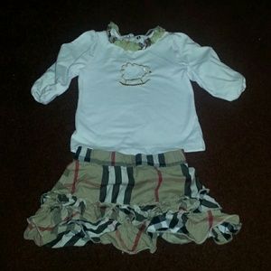 Baby Burberry Inspired outfit