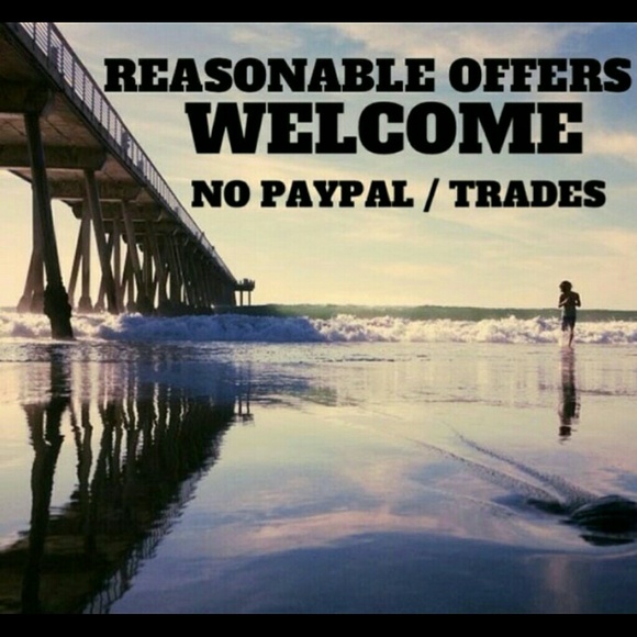 Reasonable offers welcome