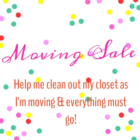 Moving Sale....