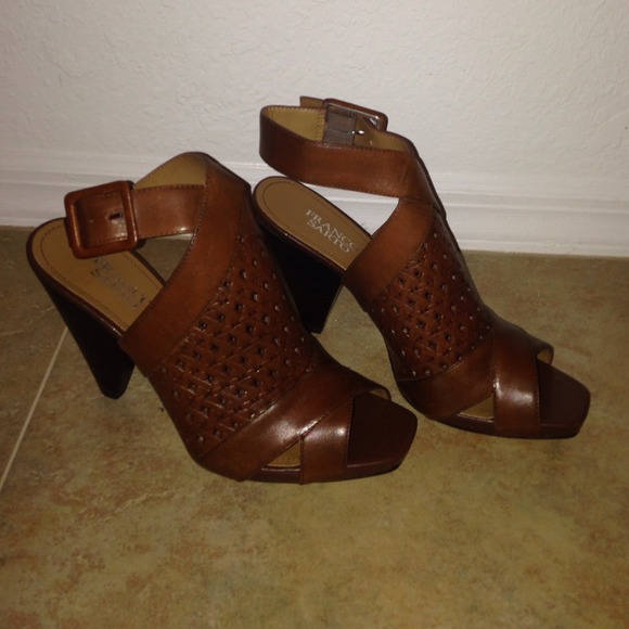 Brown Franco Sarto high heels