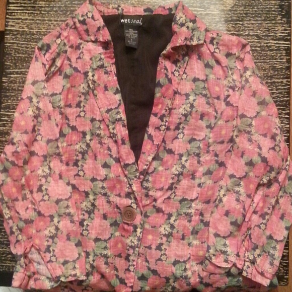 Floral Blazer