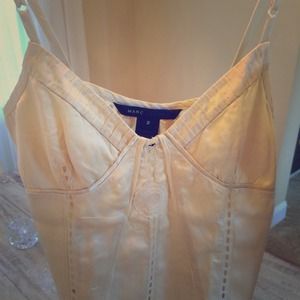 Marc Jacobs beautiful beige silk top. Size 2