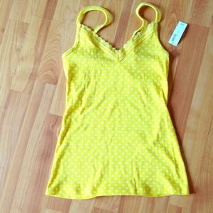 Polka dot tank top