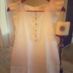 Beautiful silky white Michael Kors Dress. Size S
