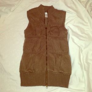 Charlotte Russe brown vest