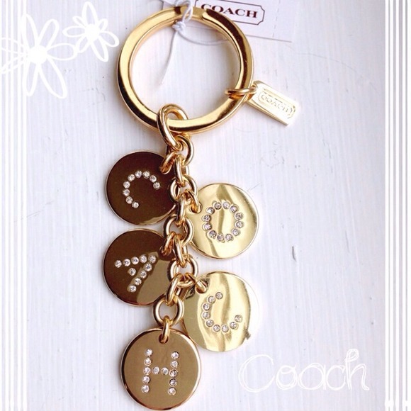 Coach Accessories - Coach Key Ring Chain Fob~100% Authentic~NWT