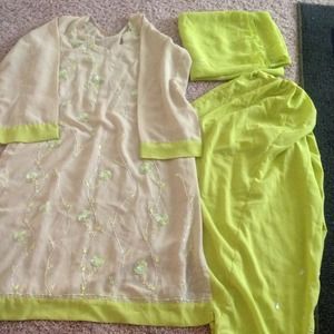 Embroider Indian pakistani dress. New