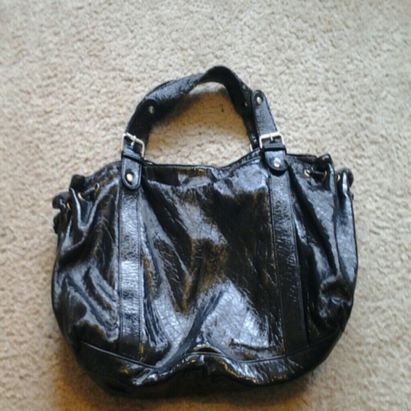 *DONATED* Black shiny purse