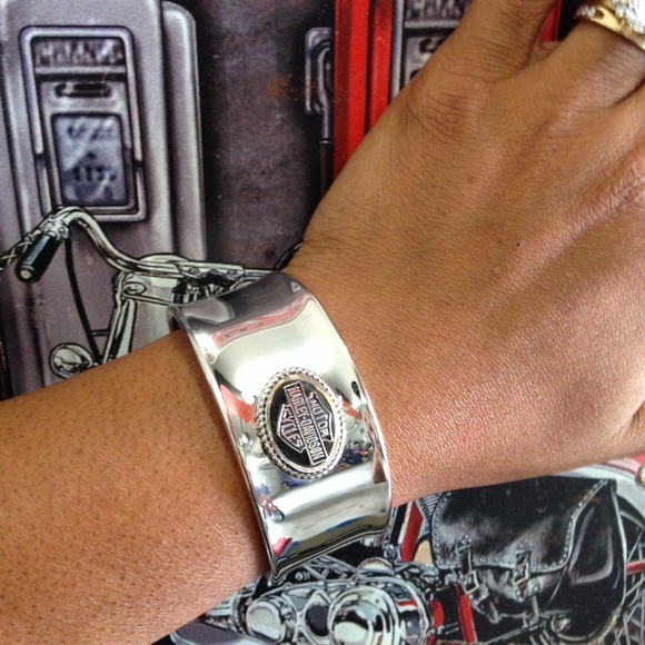 #ClosetCrush @rn1heart Harley Davidson 925 Bracele - Picture 3 of 3