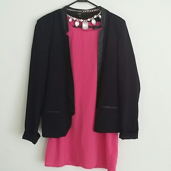Dresses & Skirts - Bundle of Pink dress and ann taylor jacket
