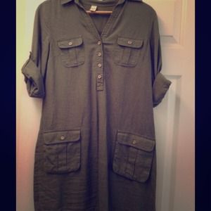 Old navy shirt dress*reduced**