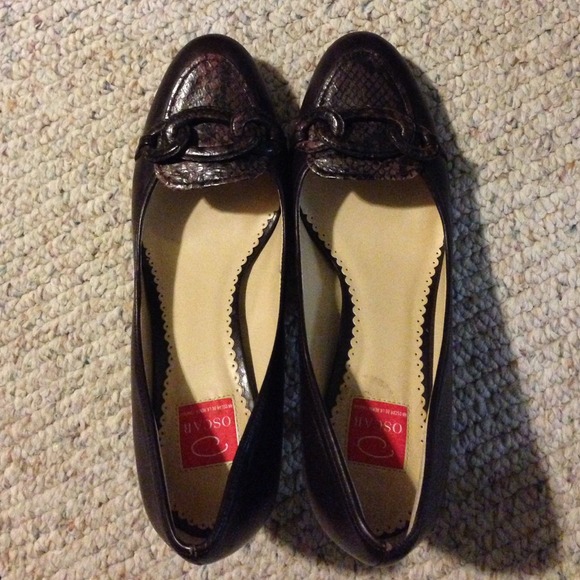 Oscar brown leather shoes