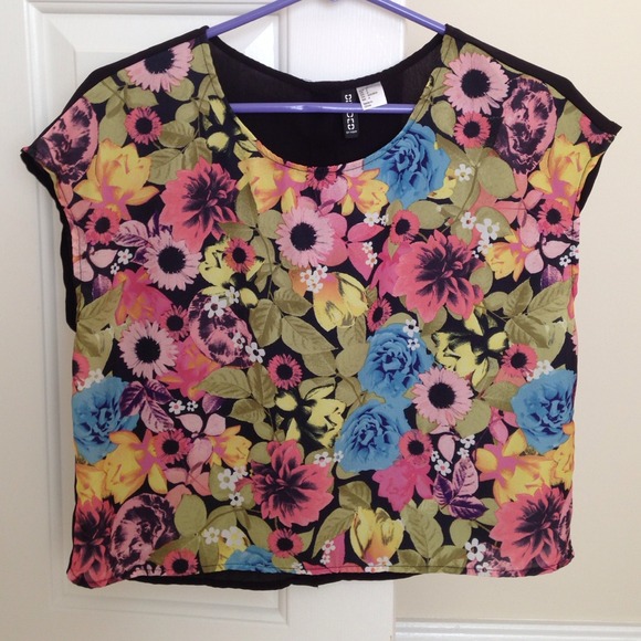 🚫SOLD🚫H&M floral top